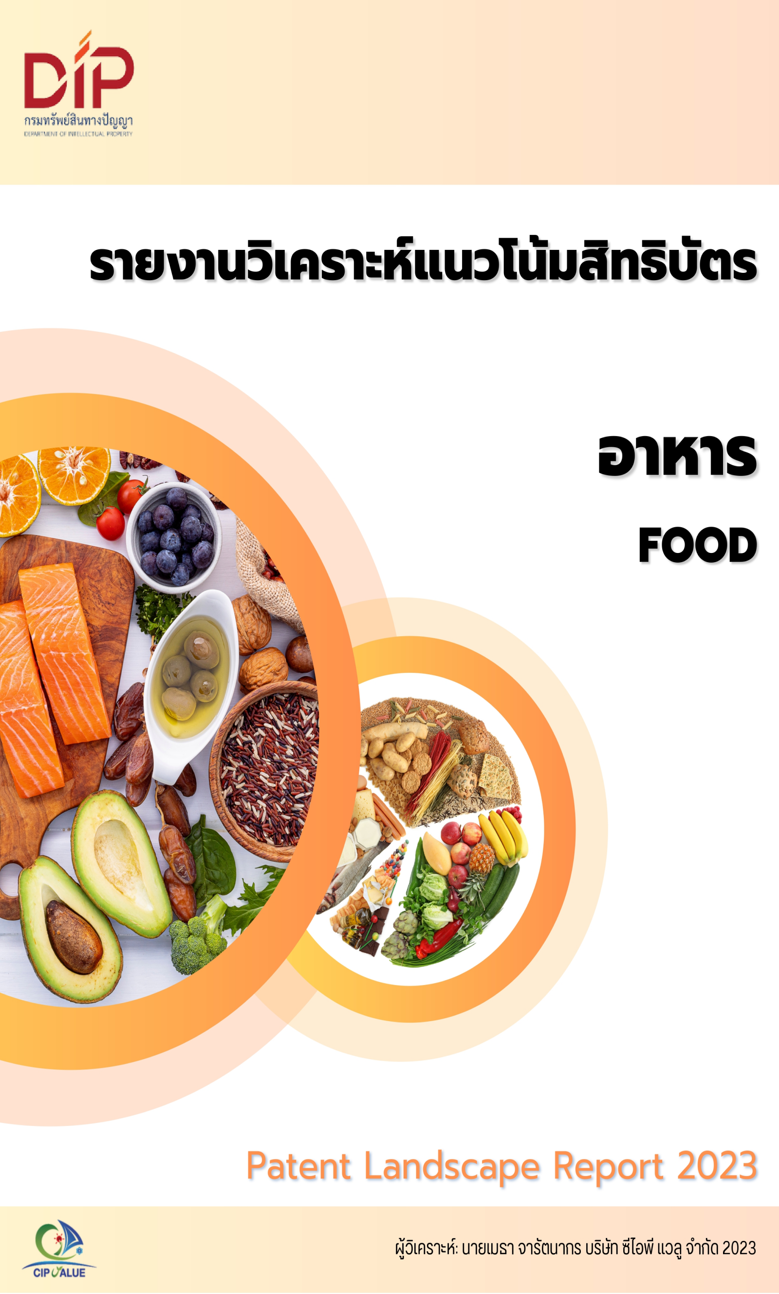 รายงานวิเคราะห์แนวโน้มสิทธิบัตร